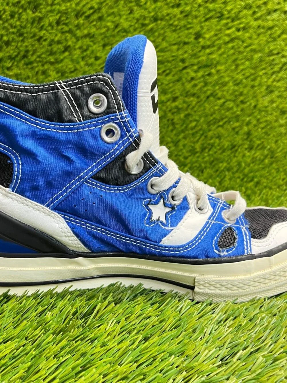 Converse Chuck 70 E260 High Womens Size 7.5‎ Blue Athletic Skate Shoes Sneakers